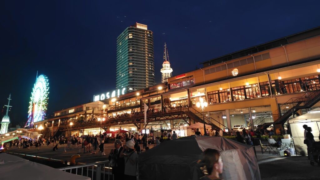 モザイクの夜景