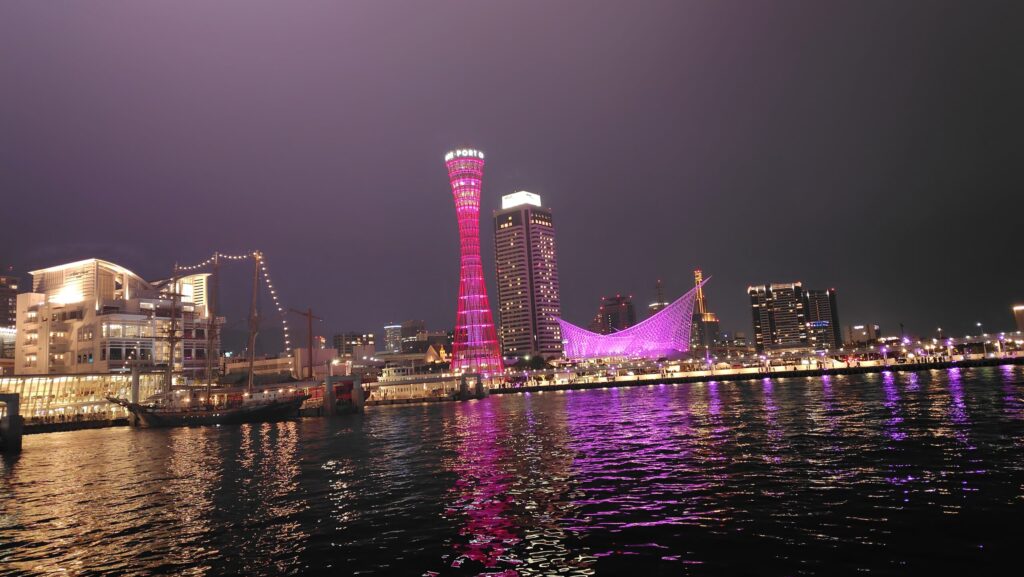 ポートタワー夜景