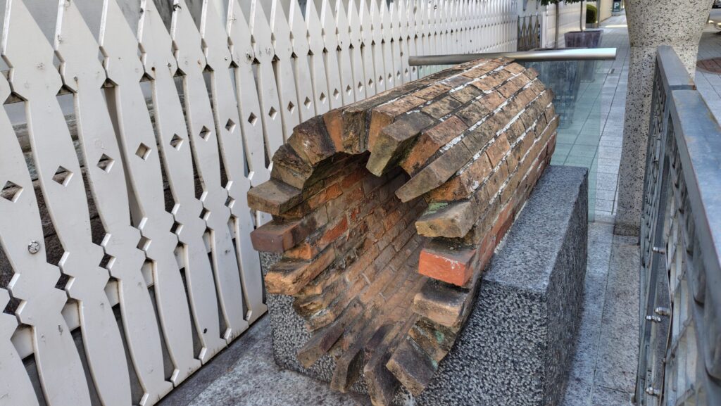 旧居留地の下水道