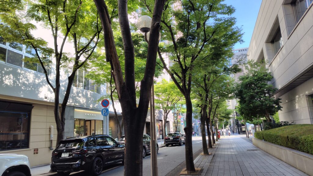旧居留地 浪速町筋