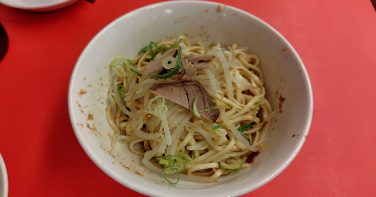 大衆中華来来のにんにくそば