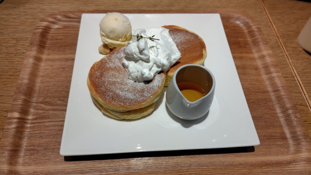 NOSTA CAFEのスフレパンケーキ