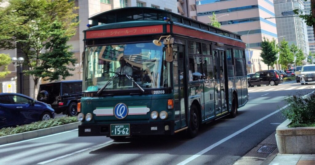レトロなシティーバス