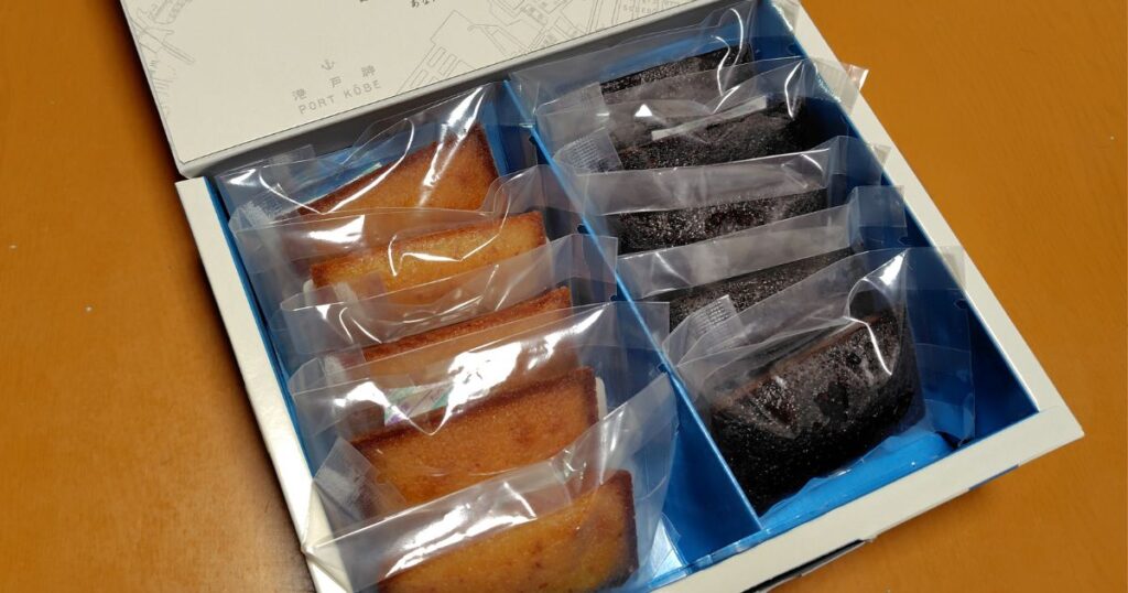 神戸北野アオイトリのフィナンシェ10個入り