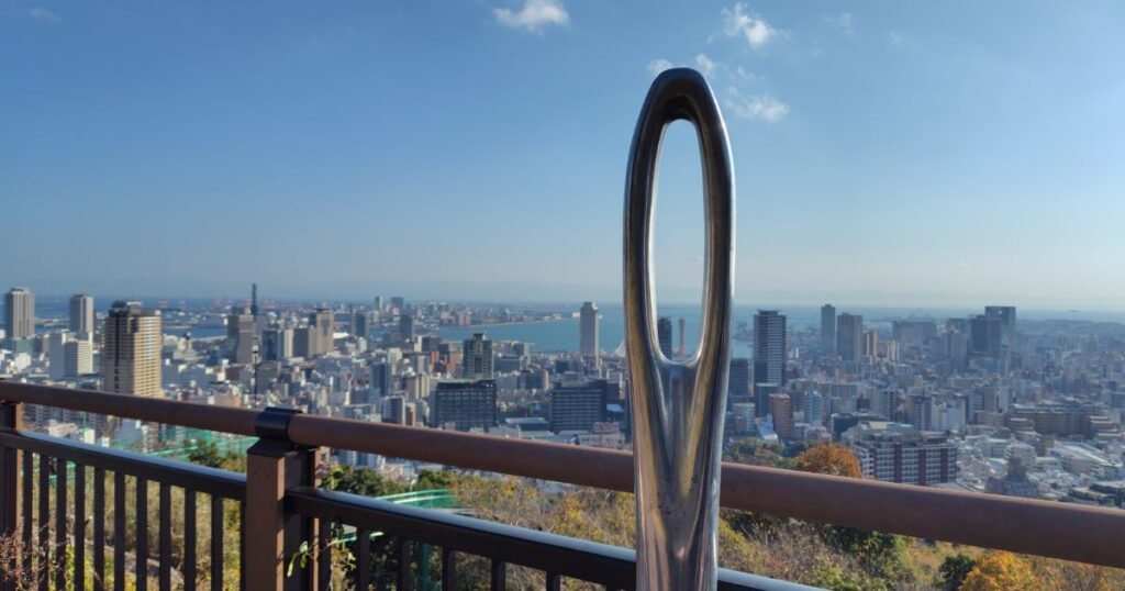 神戸らしい眺望景観10選のビューポイントサイン