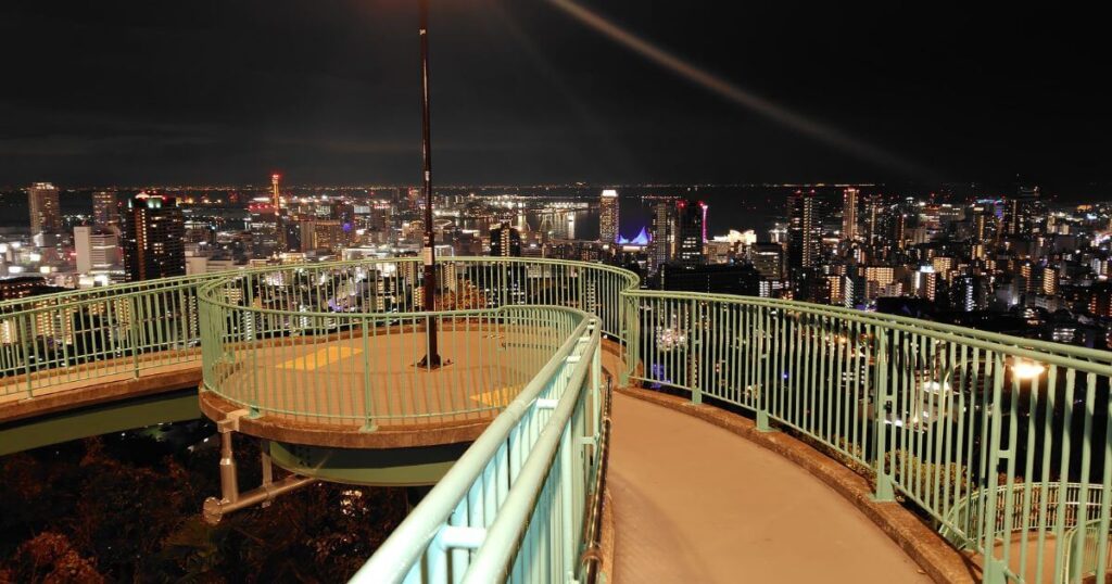 ビーナスブリッジと神戸の夜景